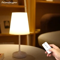 led table lamp usb charge light with remote control dimmable table lamp with timer for bedroom kids room other room night lights