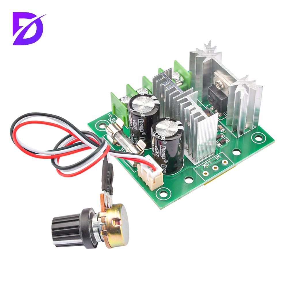 Регулируемый потенциометр, ШИМ-модуль контроллера двигателя, постоянный ток 12-40 В, 400 Вт, 10 А, 13 кГц, 24 В, 36 В, CCMHC, CCMHCW