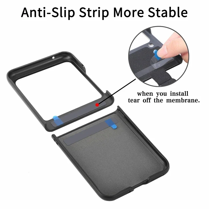 Однотонный чехол с кольцом-держателем для телефона Motorola Razr 50 40 Ultra Moto Razr40 + Plus 2023