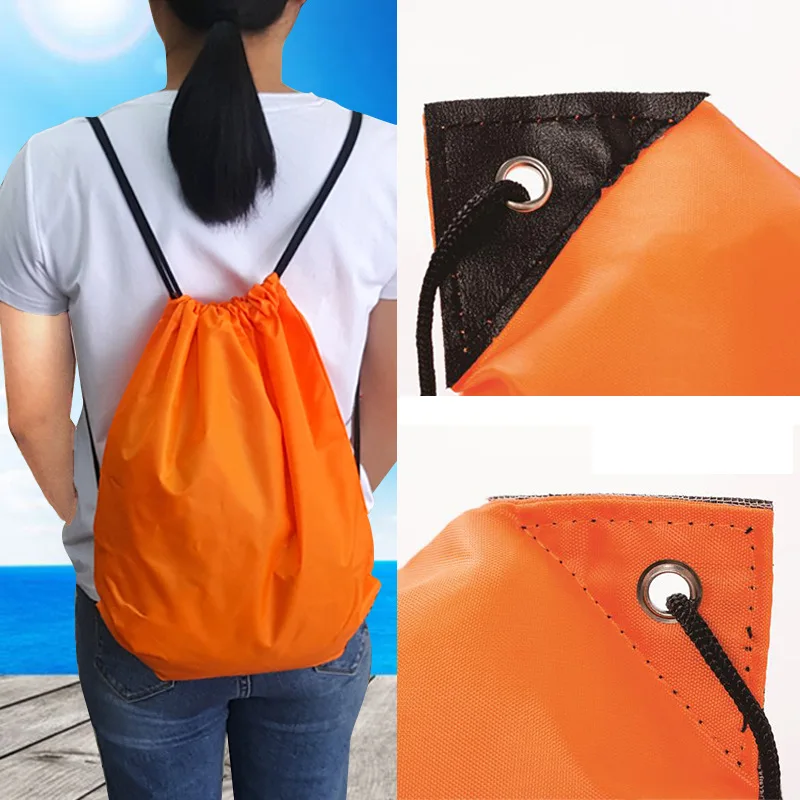 S Swimming Sports Beach Bag Travel Portable Fold Mini Double