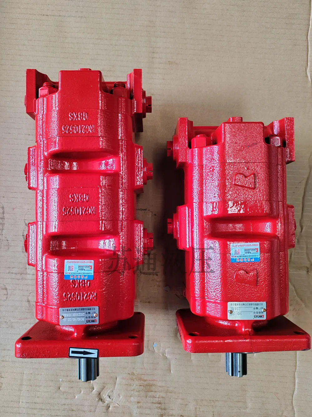 Гидравлический масляный насос Ruizhi Chencheng шестеренка одиночная двойная тройная