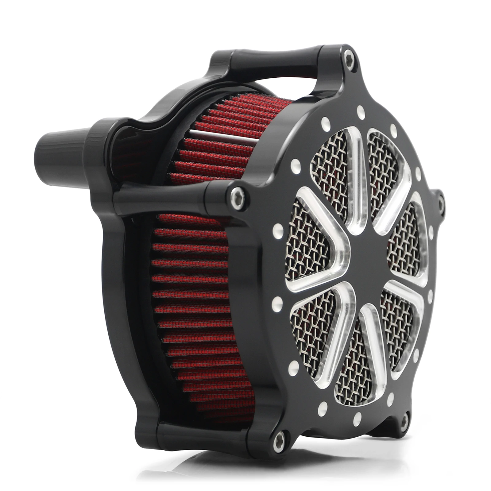 Для Harley Softail Touring Venturi Cut Black Ops фильтр для очистки воздуха Fat Boy Breakout 2016-17 Road King Elera Glide