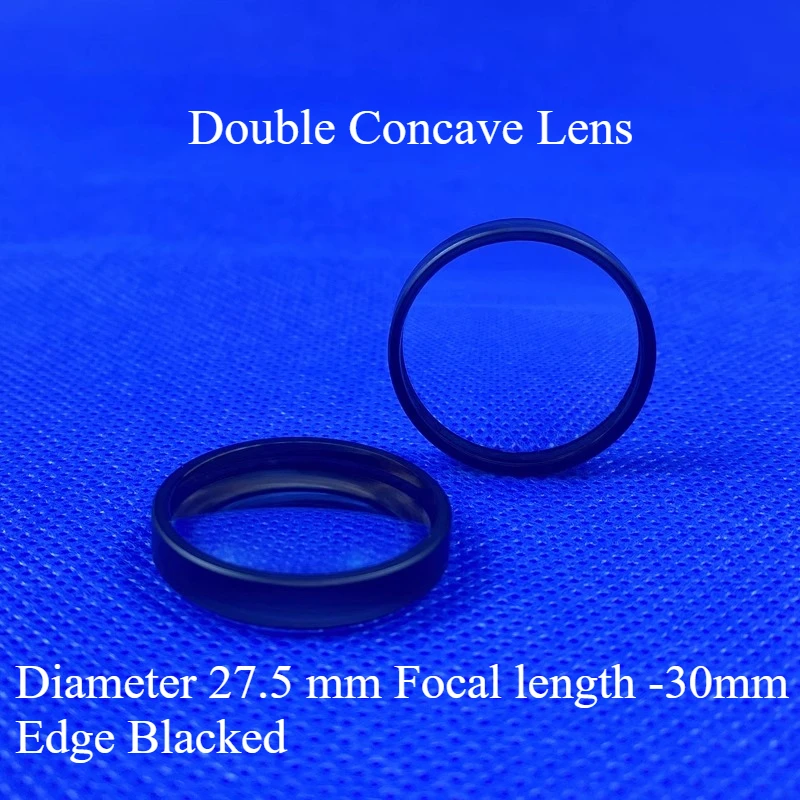 

Диаметр 6, 8, 11, 12, 27,5 30, 40, 60, 70 мм, двойная вогнутая линза для лазерного расширителя луча, оптическое стекло, минифер, двухвогнутая линза
