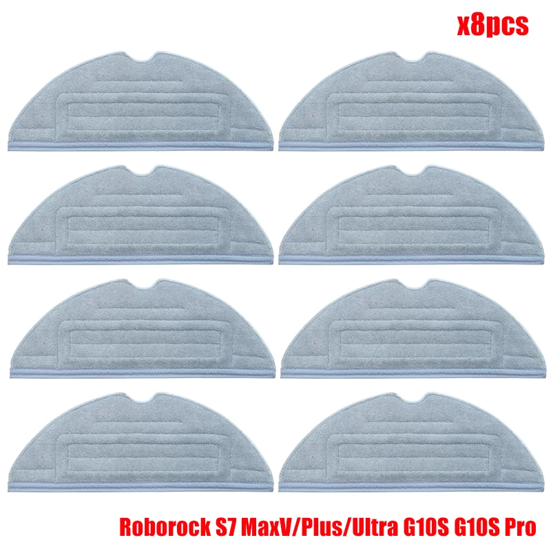 

Запчасти для пылесоса Xiaomi Roborock S7 MaxV / Plus / Ultra G10S / G10S Pro, фильтр НЕРА, мешки для пыли, боковая/основная щетка, крышка, тряпки