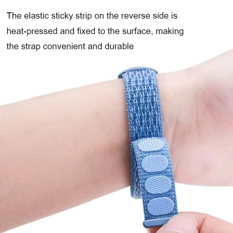 Nylon Strap For xiaomi mi band 6 7 Bracelet watchband pulsera correa Strap Miband Bracelet Wristband Sport loop Mi band 7 5 4 3