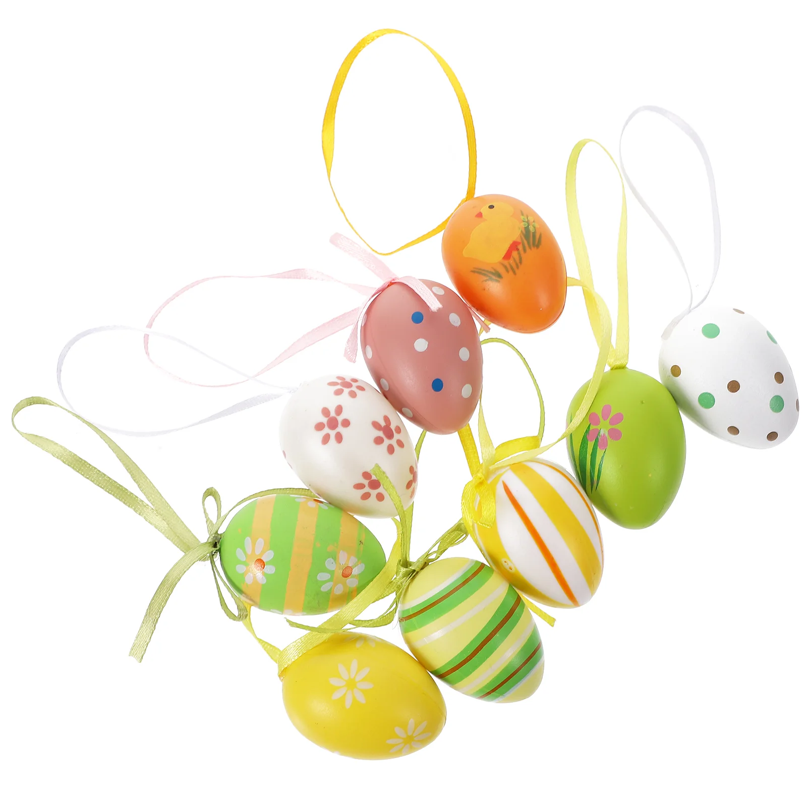 

24 Pcs Decoration Home Easter Egg Decorations Ornament Hanging Decoraciones Para Salas Casa Toys Filler Eggs