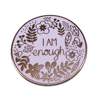 im pretty sure about mental health awareness television brooches badge for bag lapel pin buckle jewelry gift for friends