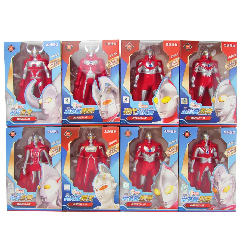

Ultraman 6-inch Seven Taro Jack Ace Zoffy Father and Mother Toy Doll Model Gift Action Figures Collect Ornament