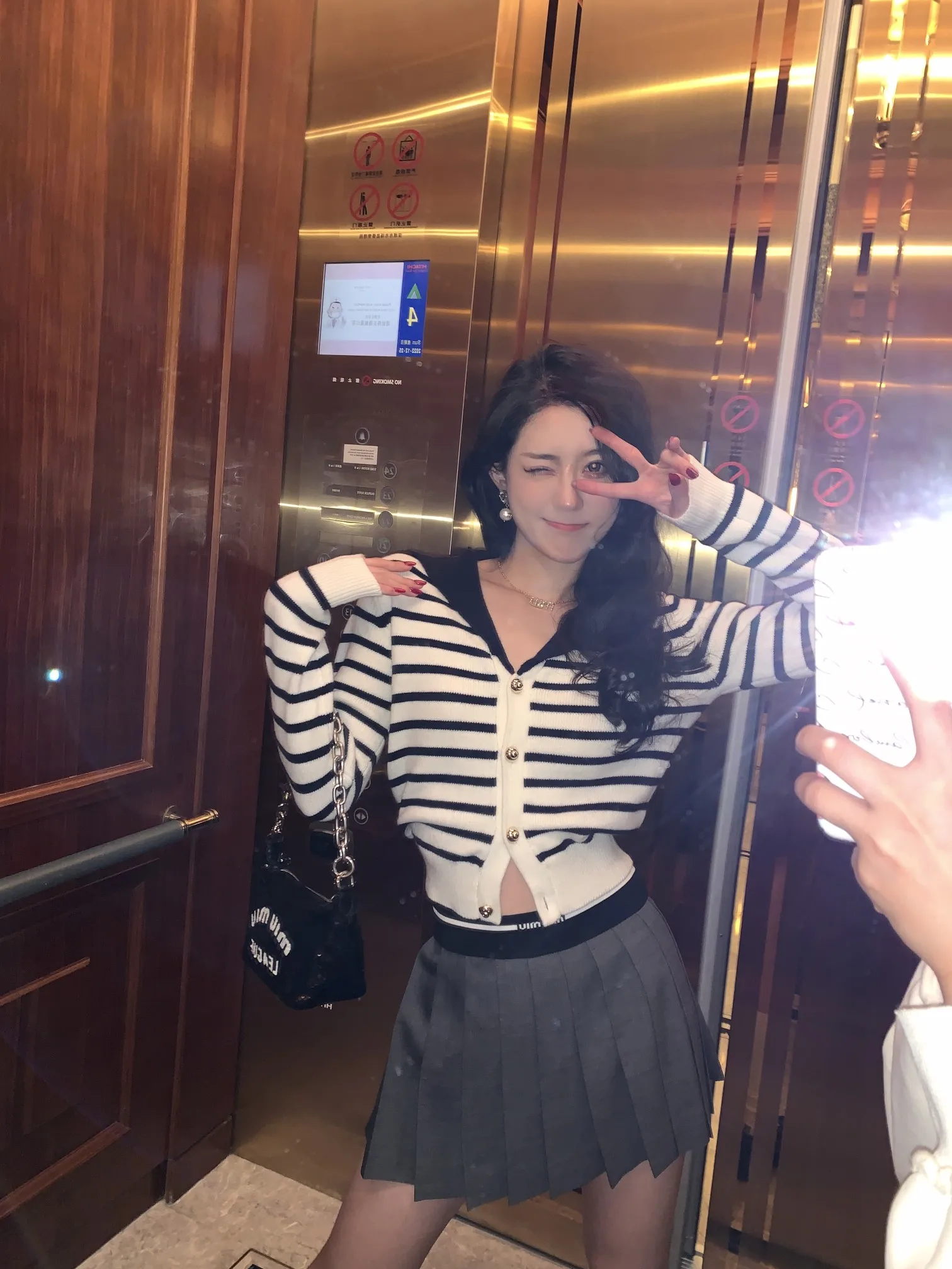 Осенний вязаный свитер Miu женский свободный теплый кардиган в стиле Харадзюку