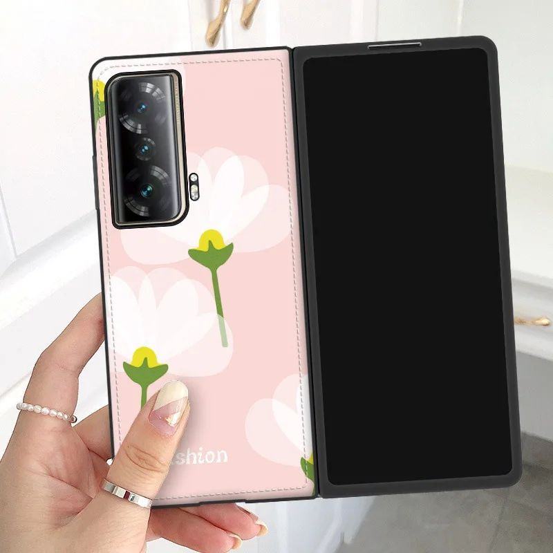 

Lether Meterail Case for Hua-wei Honor Magic VS Case for MagicVS Case