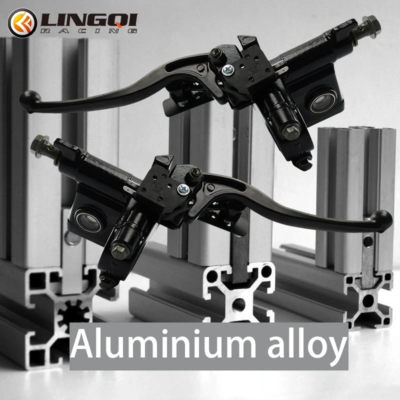 LINGQI гоночный мотоциклетный рычаг сцепления Правый Тормоз главный верхний насос