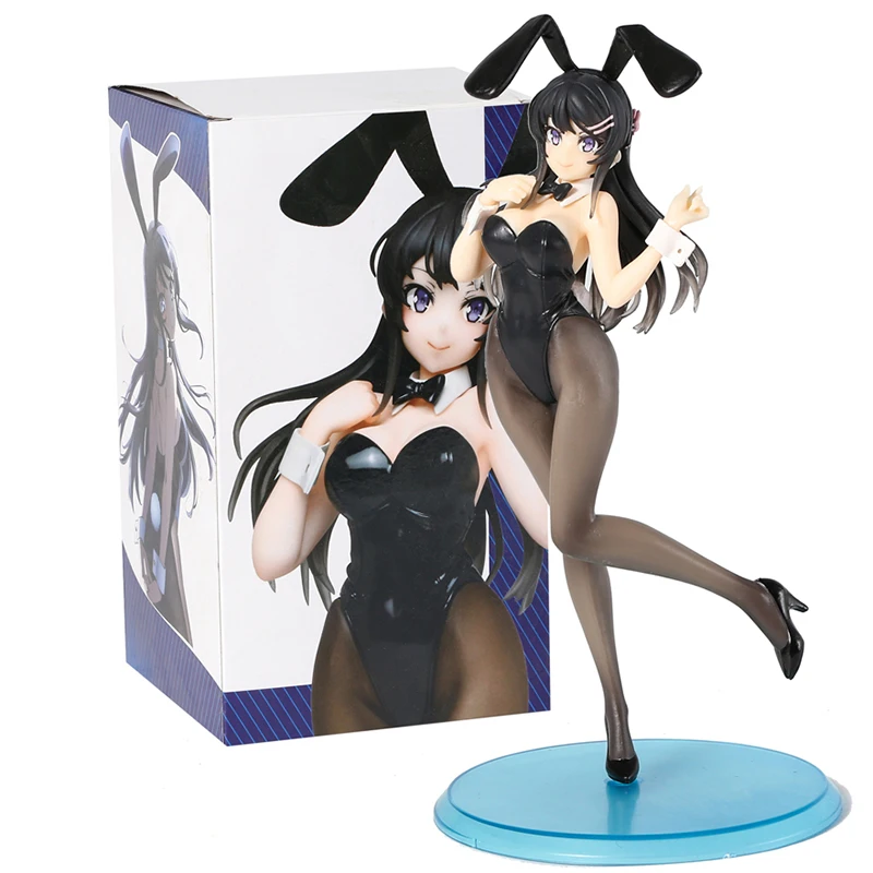 Seishun Buta Yarou wa Sakurajima Mai Bunny Girl Ver фигурка модель настольные украшения Коллекционная