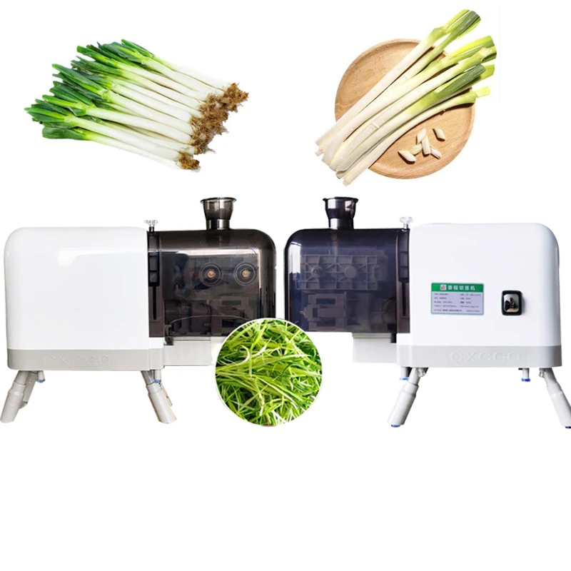 

Small desktop shallot shredder celery cucumber ginger automatic vegetable shredder shredding machine