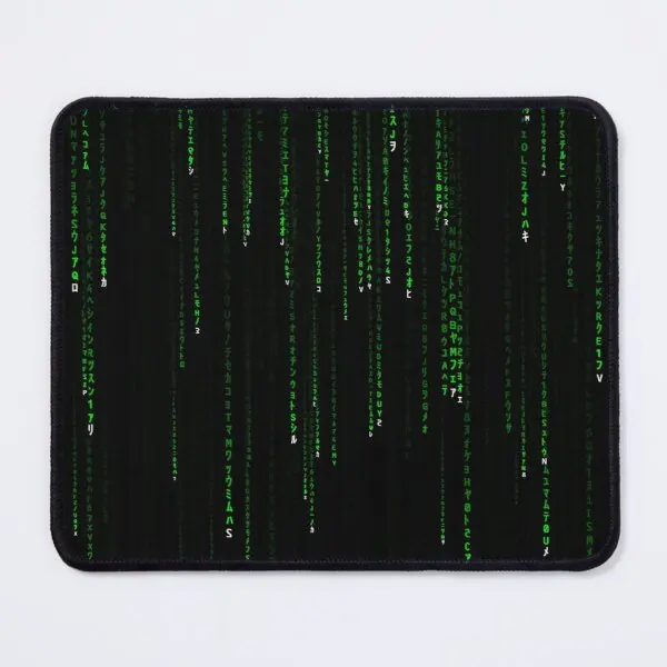 

Matrix Green Mouse Pad Gaming Keyboard Computer Mens Gamer Play Printing Table Mat Anime PC Desk Mousepad Carpet