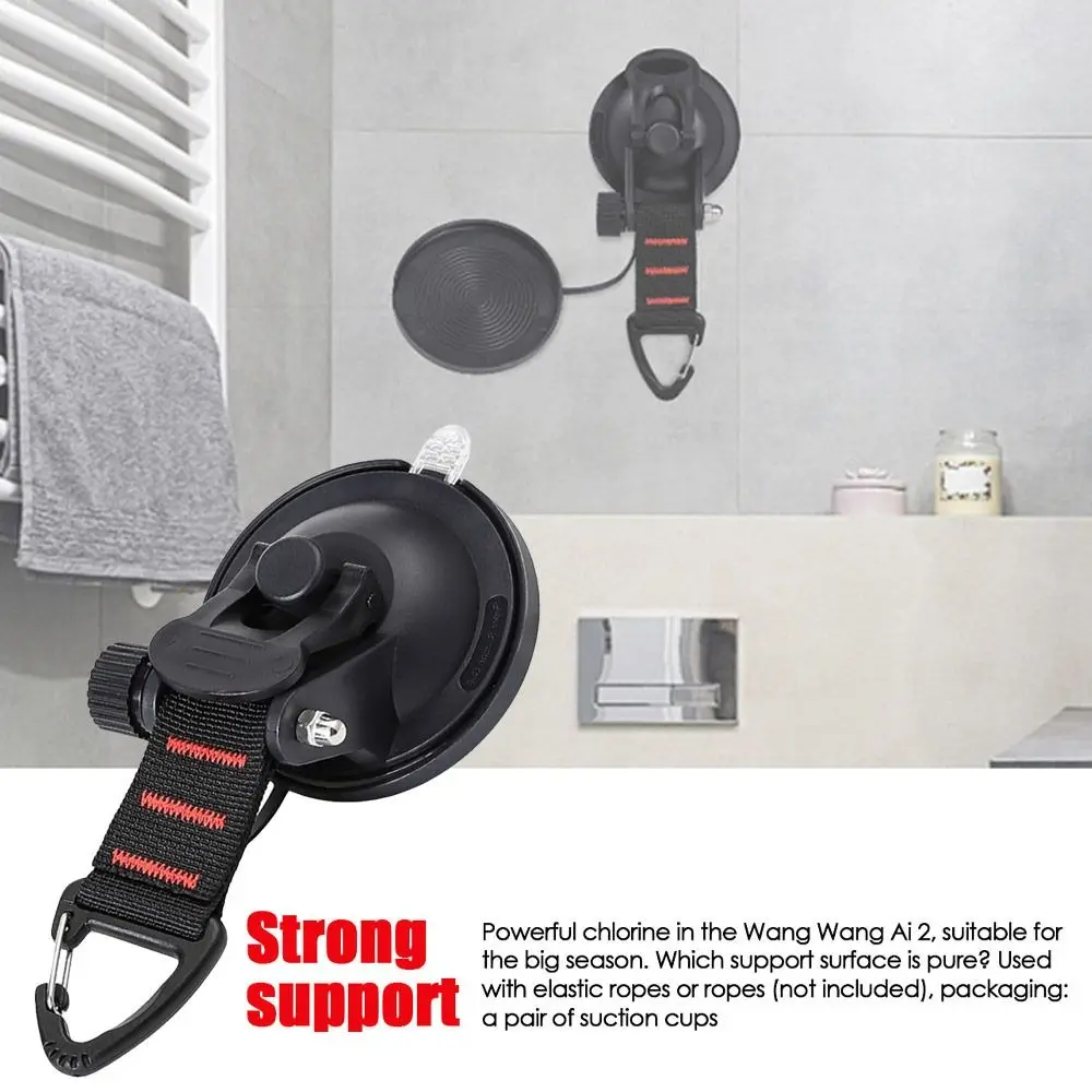 

Outdoor Suction Cup Hook Camping Tent Strap Sucker with cover Powerful Vacuum Suction Cup Fixed Tools Accessories