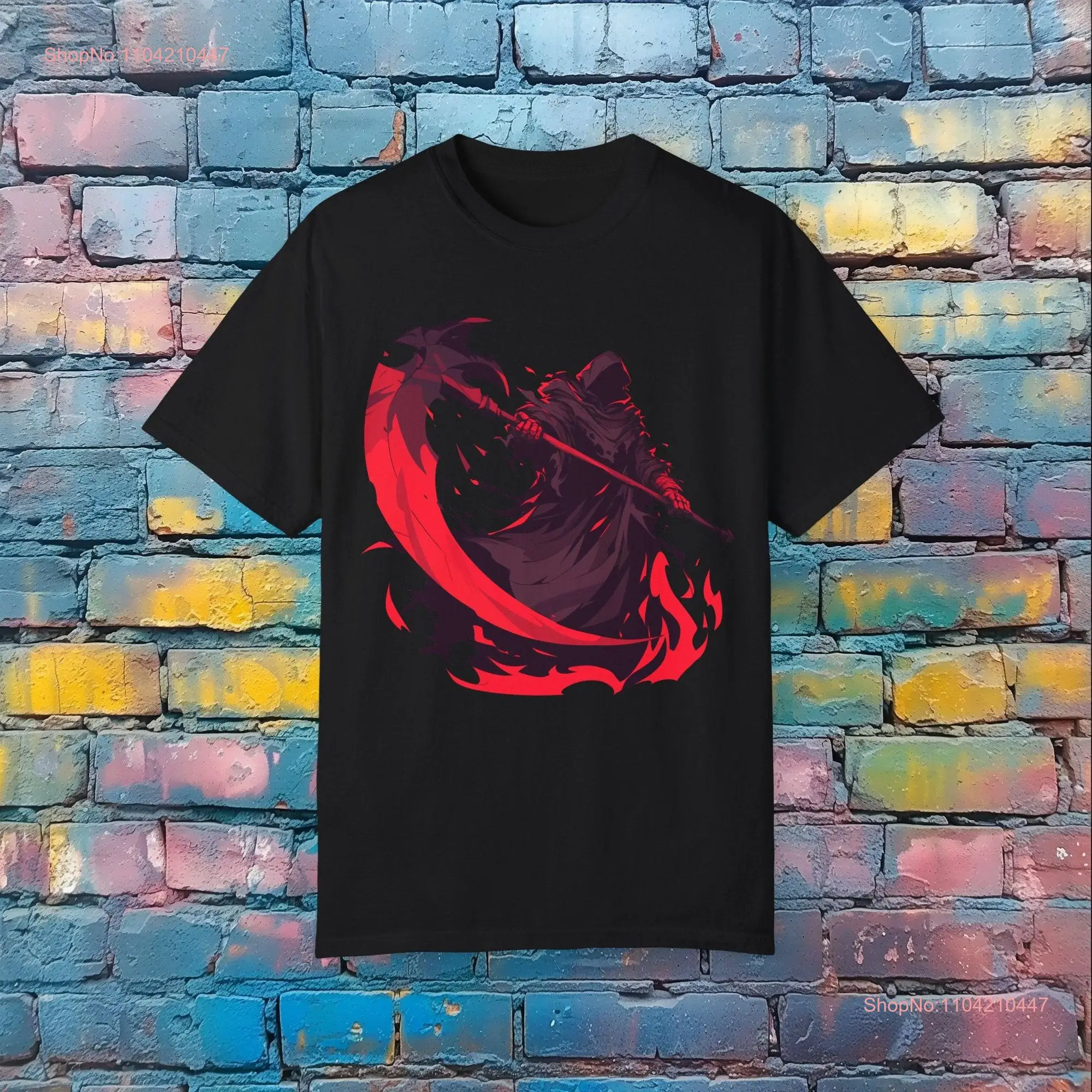 The Reaper T Shirt Gamer long or short sleeves