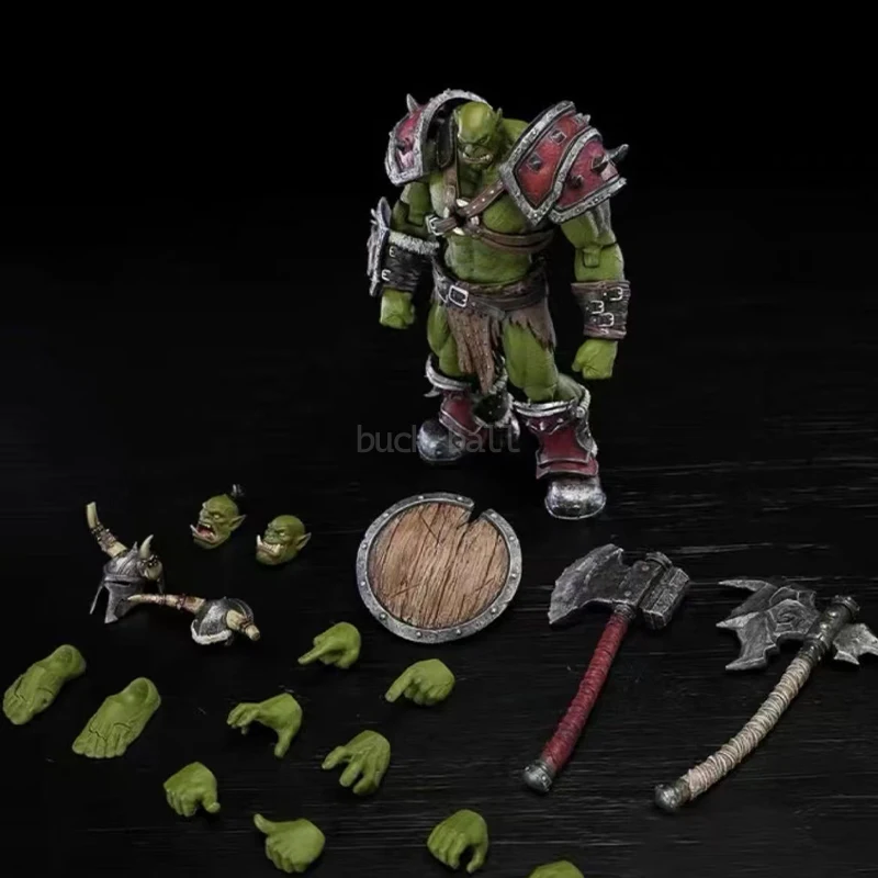 Warcraf 2: Tides Of Darkness Аниме Фигурка Kargath Bladefist Фигурки Shattered Hand Clan Orc Модель Статуя Кукла