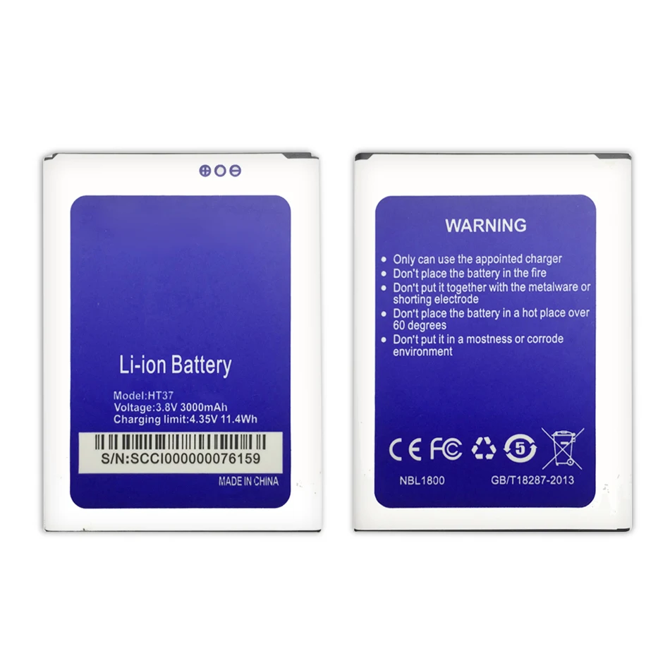 

HT 37 Battery For Homtom HT37 HT37 Pro HT37pro Mobile Phone Batteries