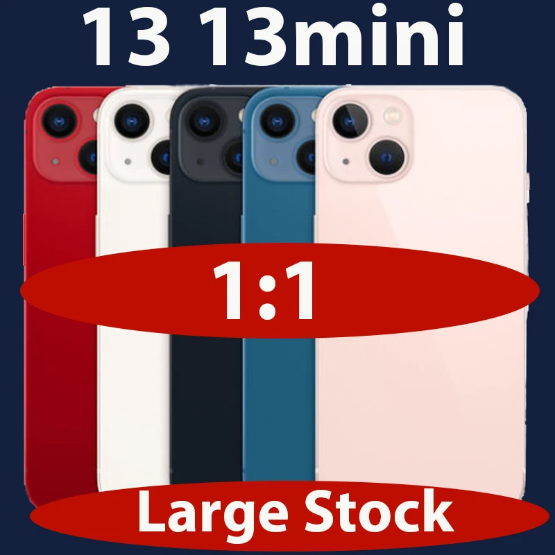 

Поддельный манекен для телефона iPhone 13, 1:1, неработающий дисплей, черный экран для телефона, манекен для 13 мини-дисплея, игрушка