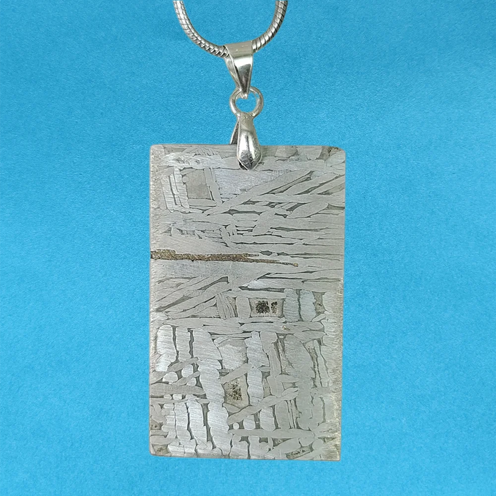 

Muonionalusta Iron Meteorite Material Pendant Meteorite Pendant Iron Meteorite Specimen Amulet Collection - CD107