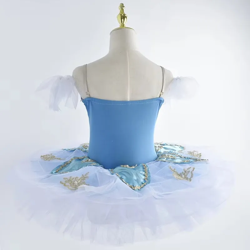 Блинная пачка детский танцевальный костюм балетное платье праздничное балерины