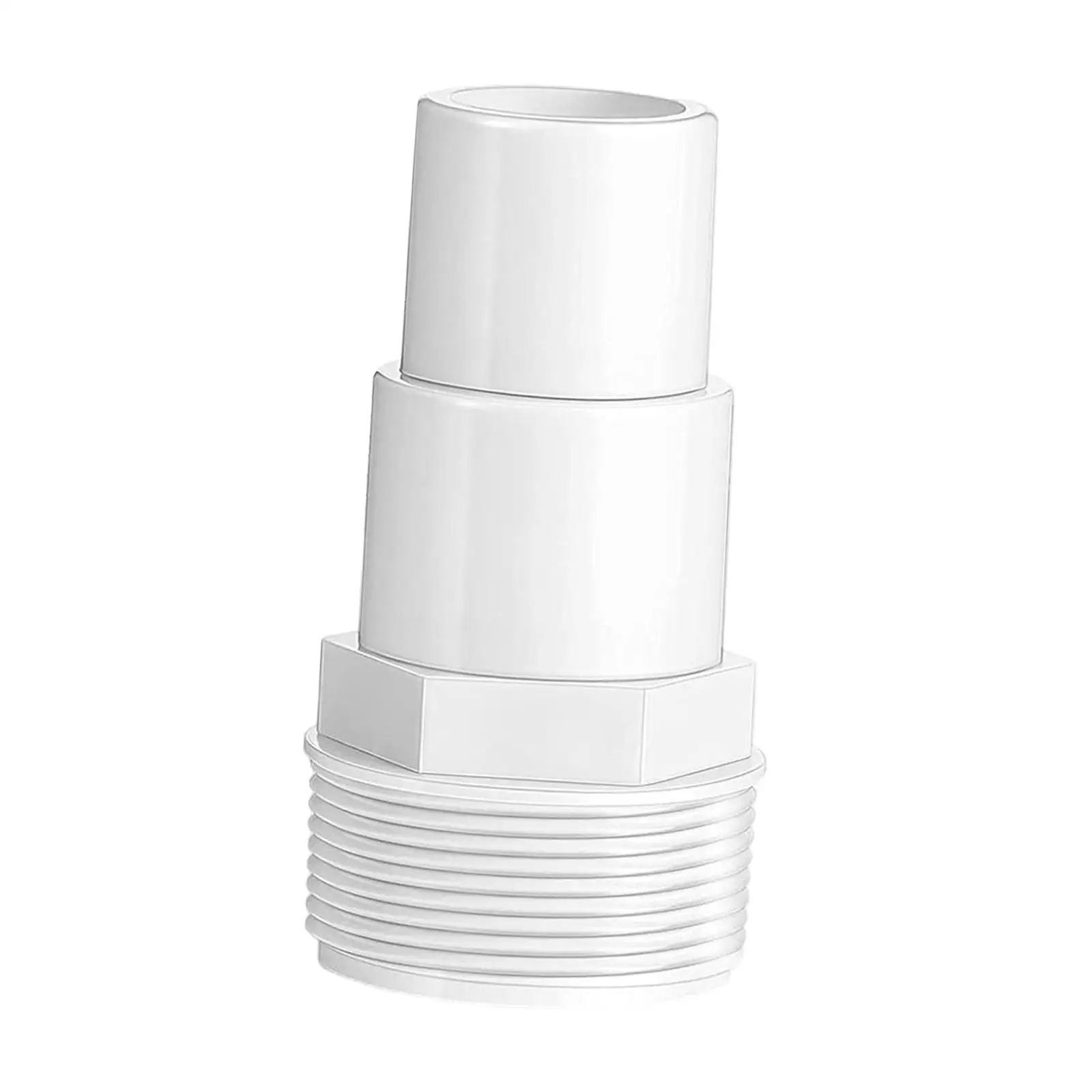 

Pool Hose Adapter Durable Pool Maintenance Quick Connect above Ground Pool Hose Coupling Connector for Pool Pump Accessories