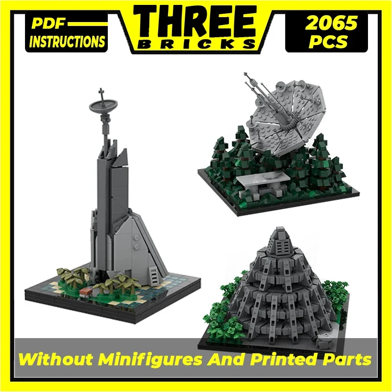 Популярная Звездная Модель Фильма Moc Строительные Кирпичи Лесной Арстан База