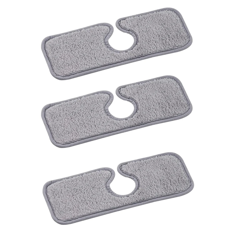 

1 комплект Абсорбирующая прокладка для смесителя с нижней пластиной для раковины, тканевая прокладка из микрофибры, многоразовая, подходит ...