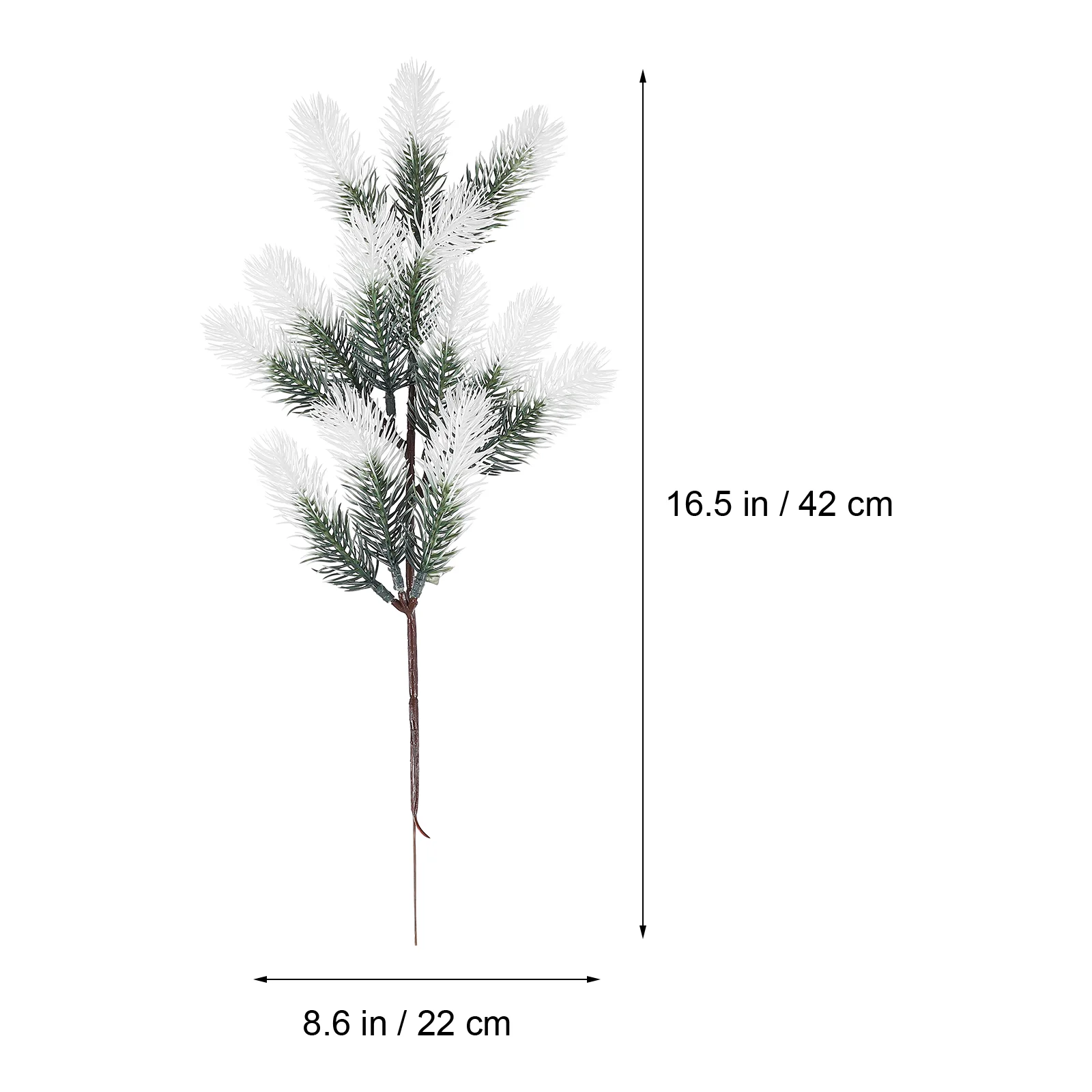 2 шт. искусственные сосновые ветви |