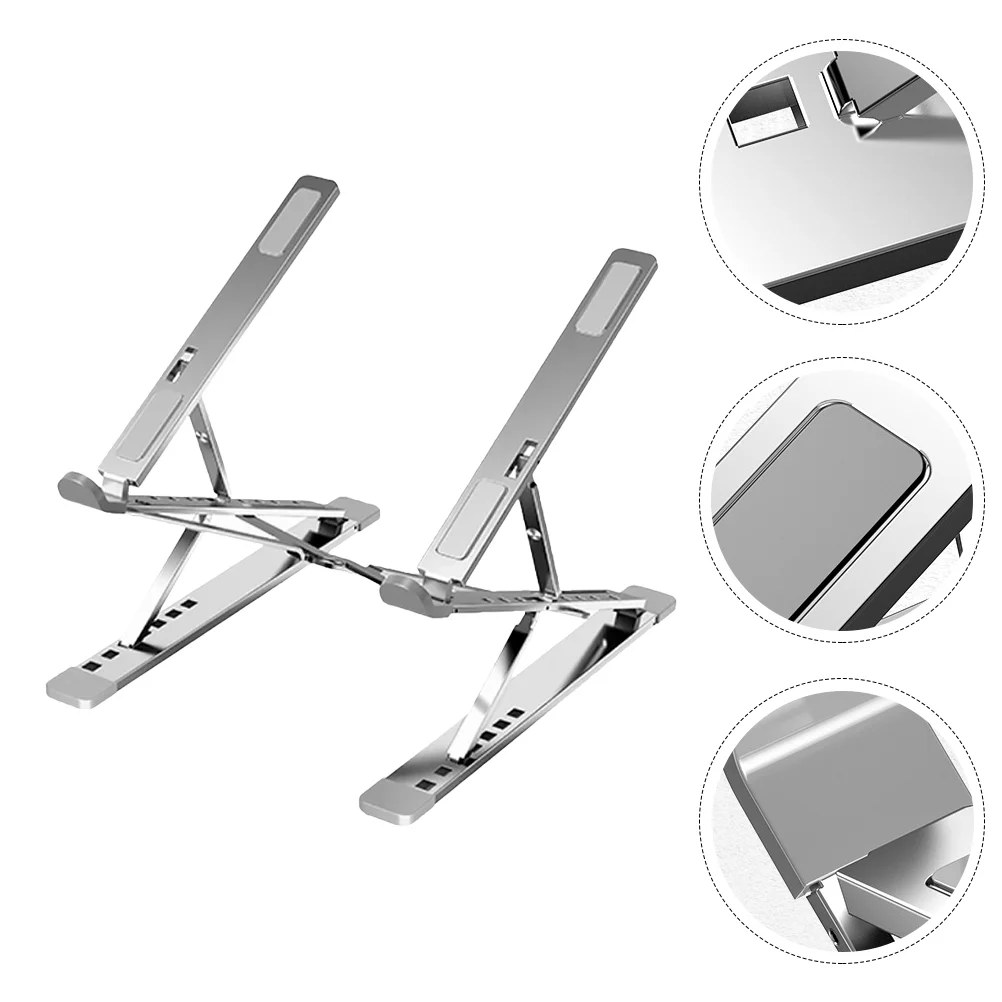 

1Pc Practical Laptop Stand Portable Computer Rack Desktop Laptop Holder