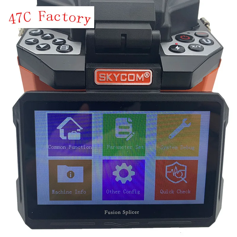 

Высококачественный сварочный аппарат для кабеля SKYCOM T-307 дуговой сварочный аппарат, оптический сварочный аппарат, сварочный аппарат для тер...
