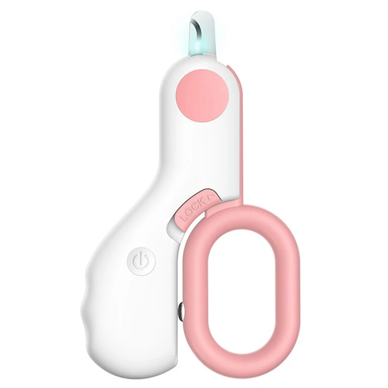 

Professional Pet Nail Clipper With LED Light Can Illuminate The Bleeding Line Pet Claw Scissors Avoid Over Cutting
