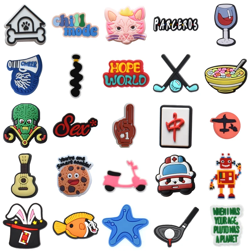 

New Jeans Shoe Charms for Crocs Charms Women Decorations Pins Designer Summer for Croc Charm Shoes Accessories Xmas Gifts Kids