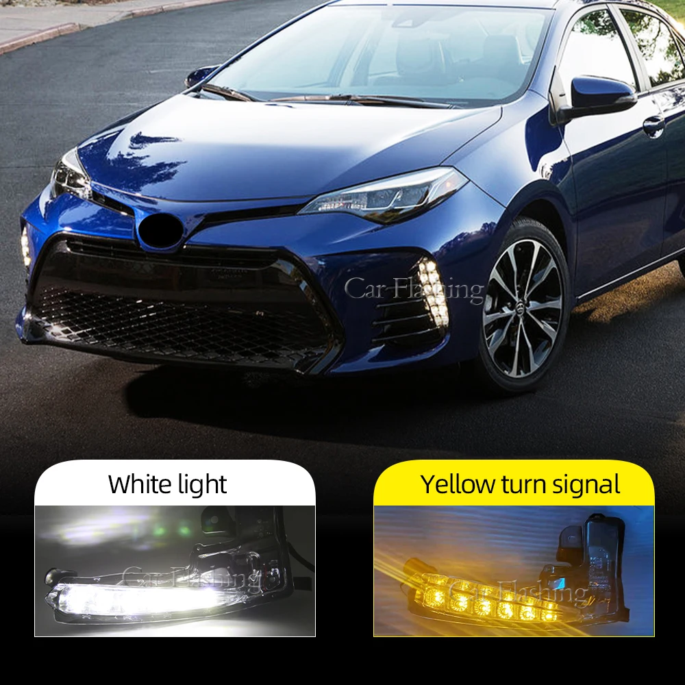 Led DRL переднего бампера Туман светильник s для Защитные чехлы сидений сшитые