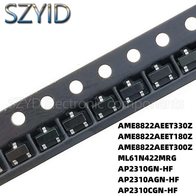 100PCS SOT23 ML61N422MRG AP2310GN-HF AP2310AGN-HF AP2310CGN-HF