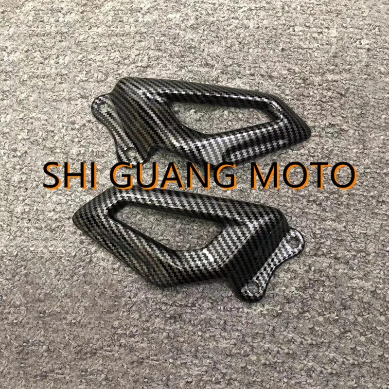 

Мотоциклетные детали из углеродного волокна защитная накладка на пятку Обтекатели для ног подходящие для BMW S1000RR S1000 RR 2019 2020 2021