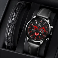 2022 luxe heren zakelijke lederen quartz horloge fashion mannen sport armband horloges kalender datum klok relogio masculino