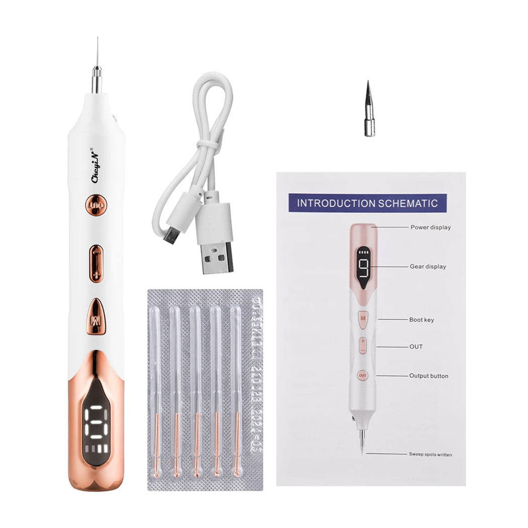 Лазерная ручка CkeyiN для ухода за кожей устройство лазерной фотосъемки с черными