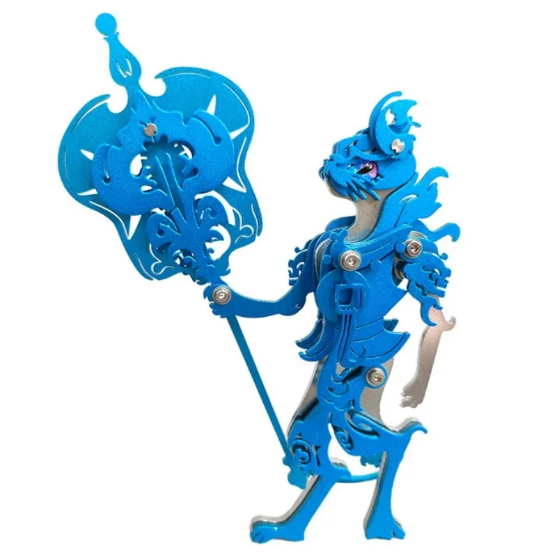 3D металлические наборы моделей кошек механические игрушки-головоломки с