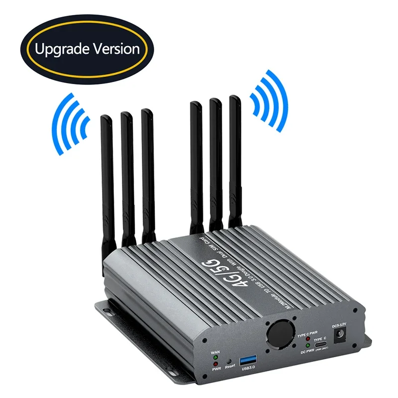 НОВЫЙ модуль M.2 NGFF B Key 4G/5G к адаптеру USB 3.0 двойной кулер вентилятор два слота для