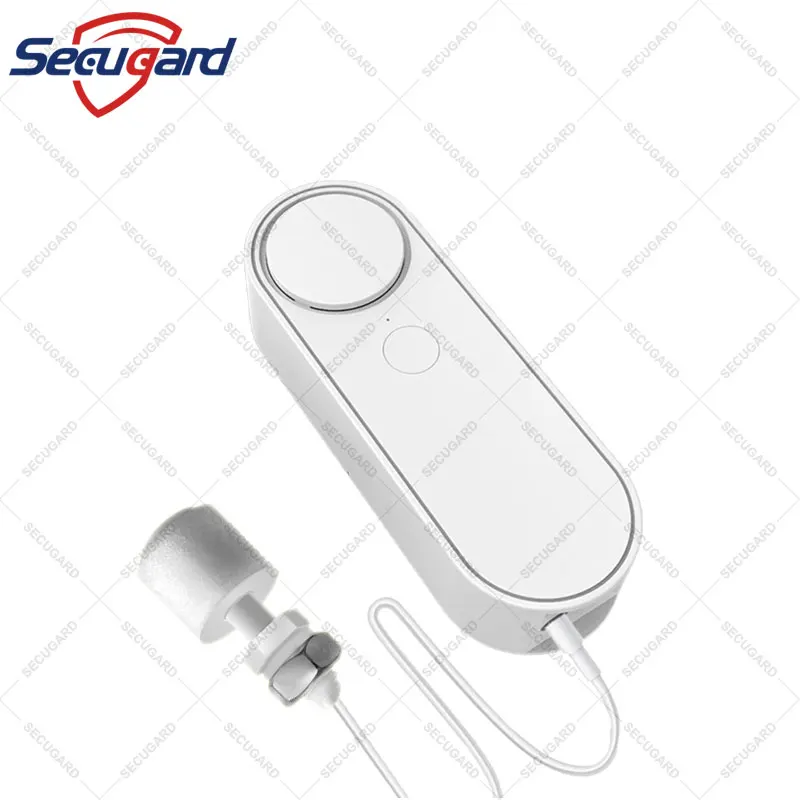 Датчик уровня воды Tuya с Wi-Fi детектор утечки звука и сигнализации для умного дома