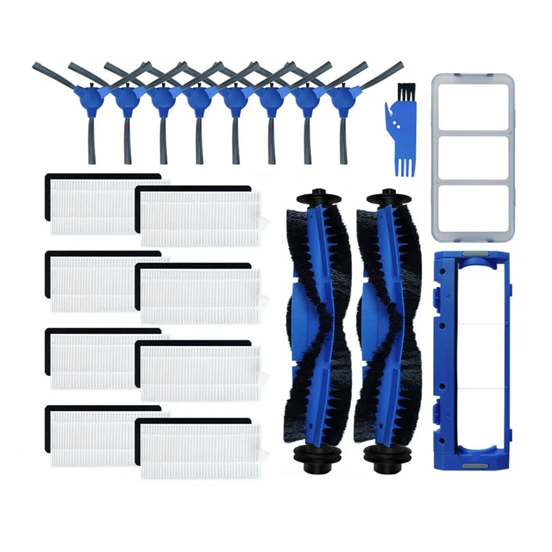 

For Eufy 11S 25C 30 30C 35C 12 15T 15C Robot Vacuum Cleaner Main Side Brush HEPA Filter Main Brush Cover Accessories