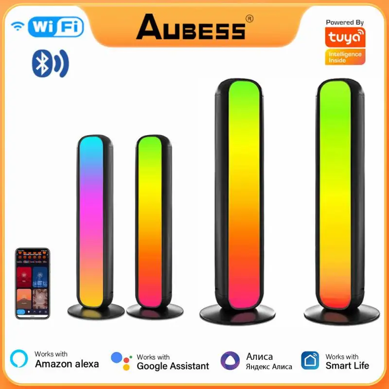 

Лампа светодиодная с Wi-Fi и управлением звуком, с поддержкой Alexa и Google