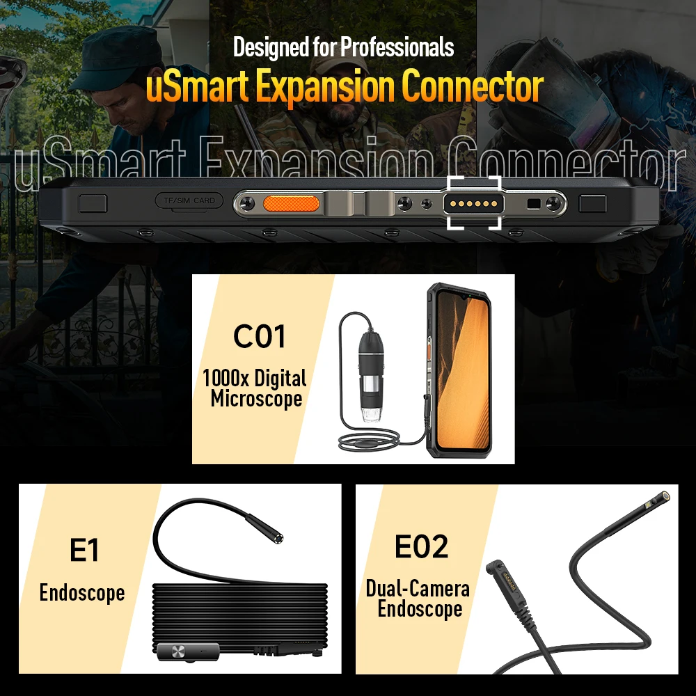 Global Ulefone Power Armor 19 Rugged Phone 17GB RAM 256GB ROM 108MP 4G Smartphone 66W 9600mAh Android 12 Moblie Phone