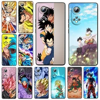 hot dragon ball son goku for honor 60 50 30 20 20s pro plus 5g magic3 play5 5t lite soft silicone black phone case fundas cover
