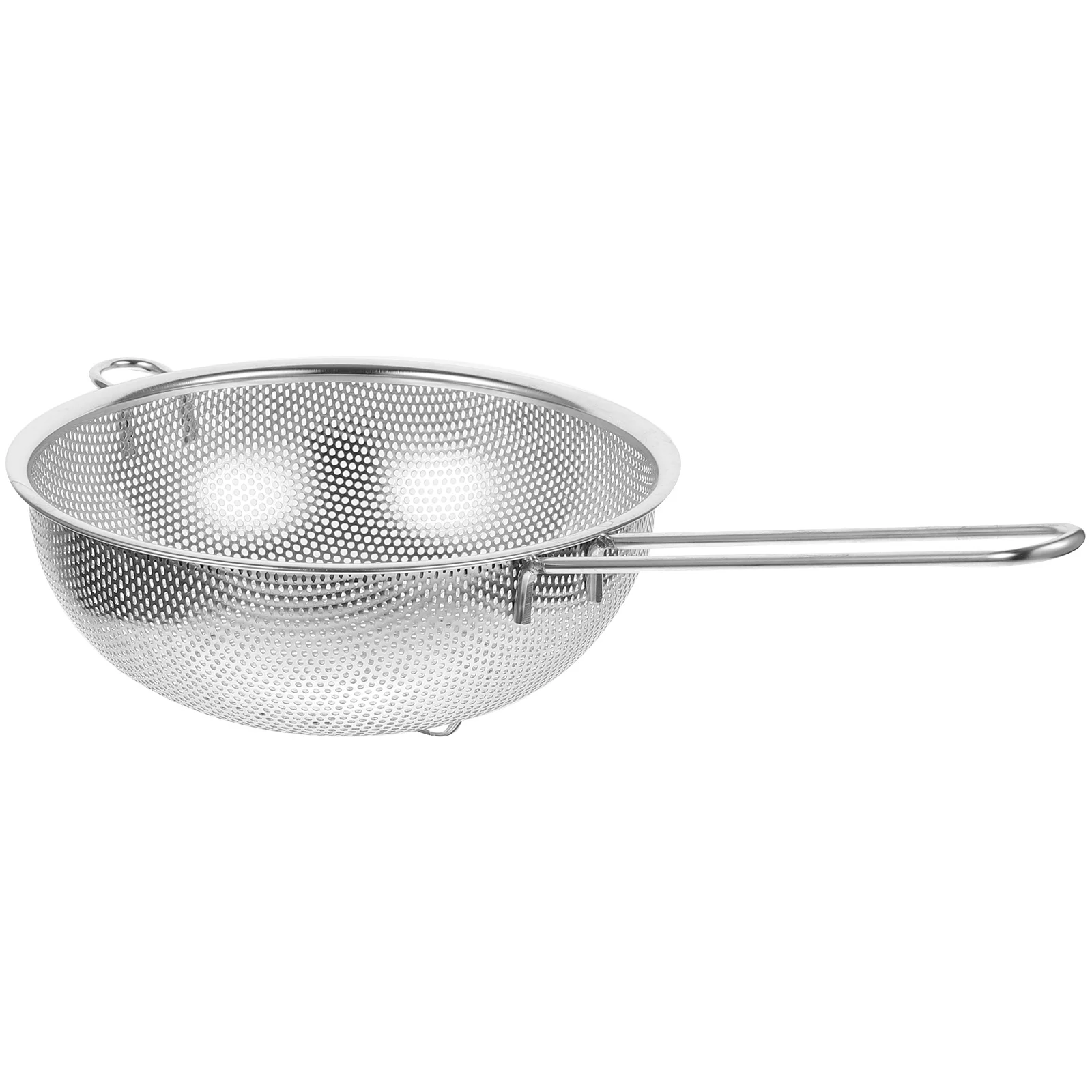 

Rice Colander Stainless Steel Mesh Laundry Basket Sink Strainer Fruit Vegetable