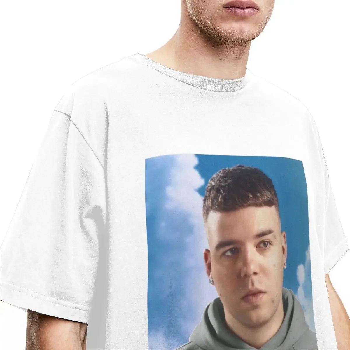 Мужская и женская рубашка Quevedo Album Donde Quiero Estar Stuff Awesome из чистого хлопка с короткими