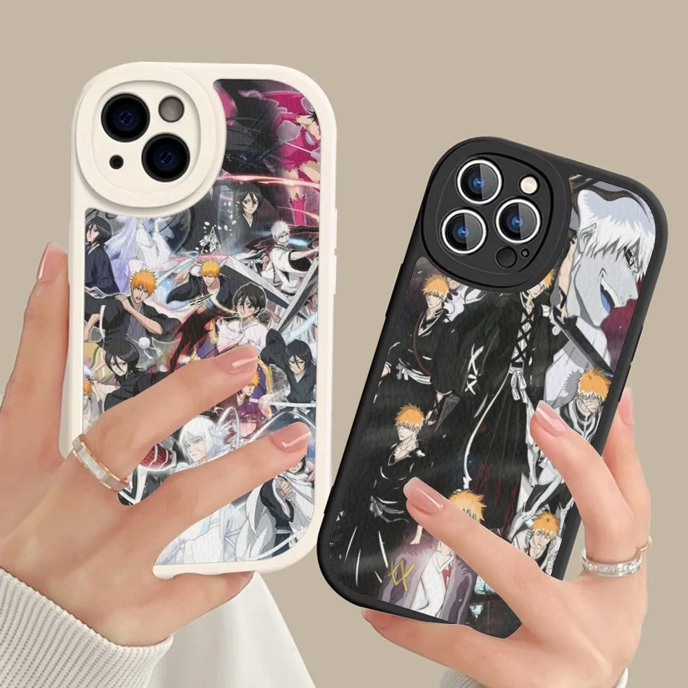 

Anime Bleach Phone Case Hard Leather For iPhone 14 13 12 Mini 11 14 Pro Max Xs X Xr 7 8 Plus Fundas