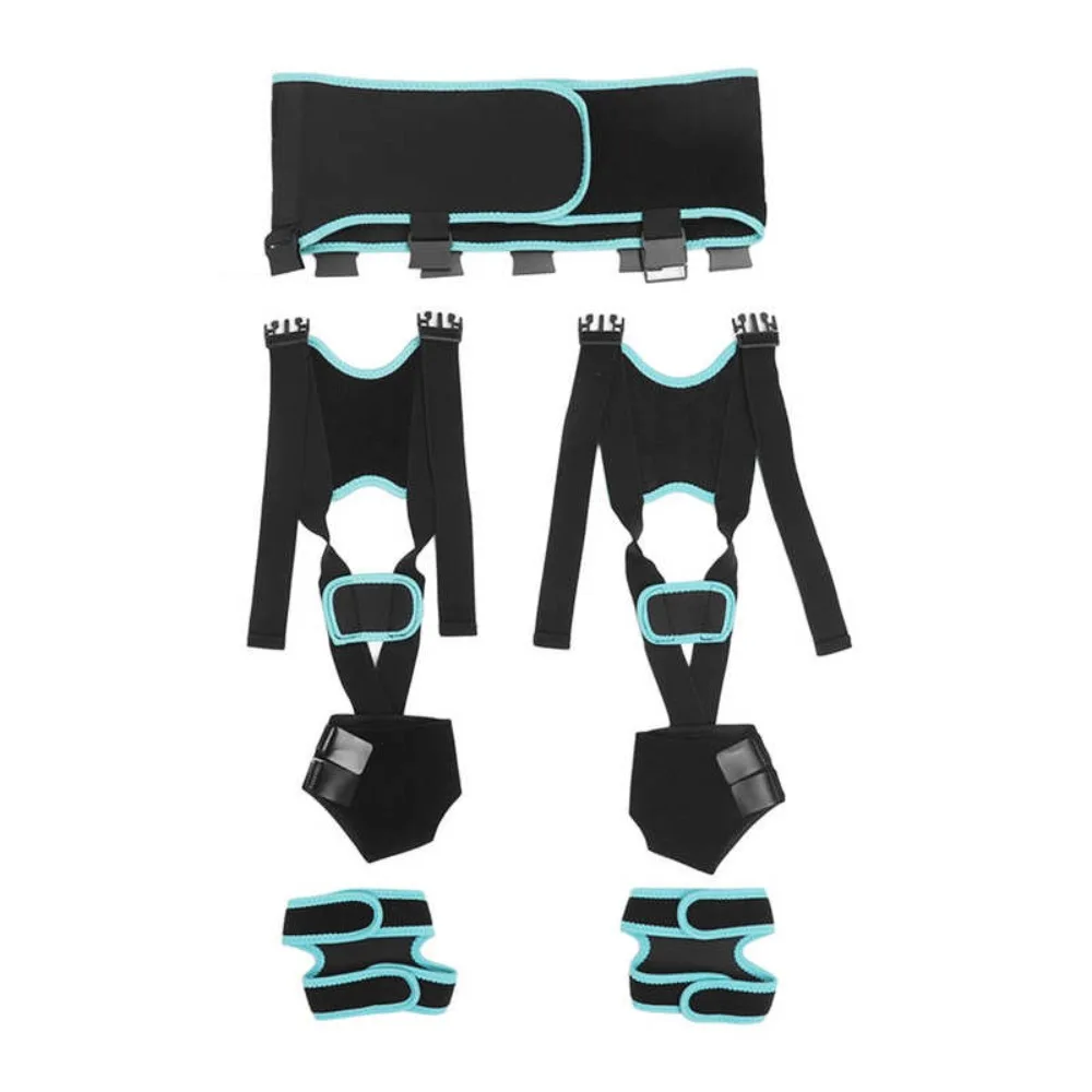 Корректор осанки типа O/X коррекция ног коленей талии ремня ленты для коленного