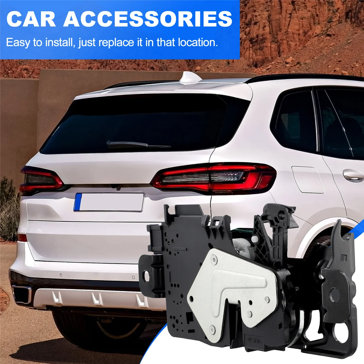 Привод замка крышки багажника задней двери автомобиля для BMW F40 F48 118i 120d 116i 51247383282